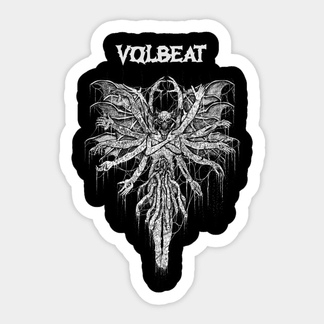 Victim of Volbeat Sticker by more style brother